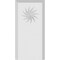 Ekena Millwork Standard Foster Spiral Plinth Block With Beveled Edge, 2 1/2"W x 5"H x 3/4"P PBP025X050X075FOS13 - alternate 2